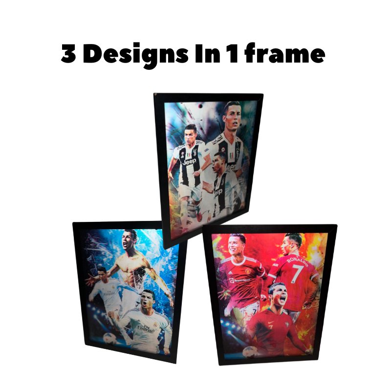 3D CR7 Frame